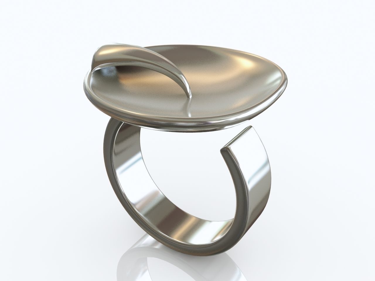 Ring for young Free 3D print model