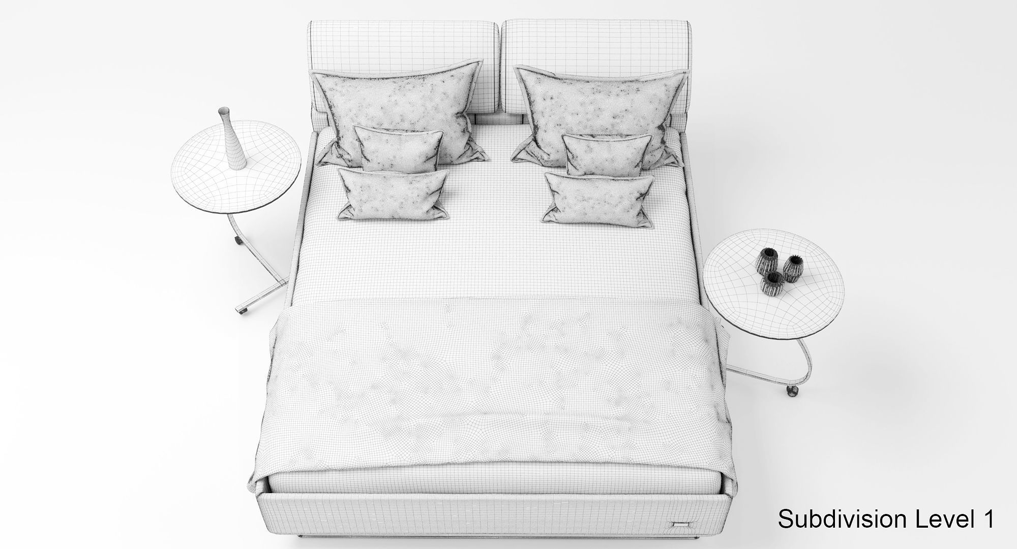 ruf bett casa ktd, bed ruf bettern casa ktd 3d | cgtrader, Design ideen