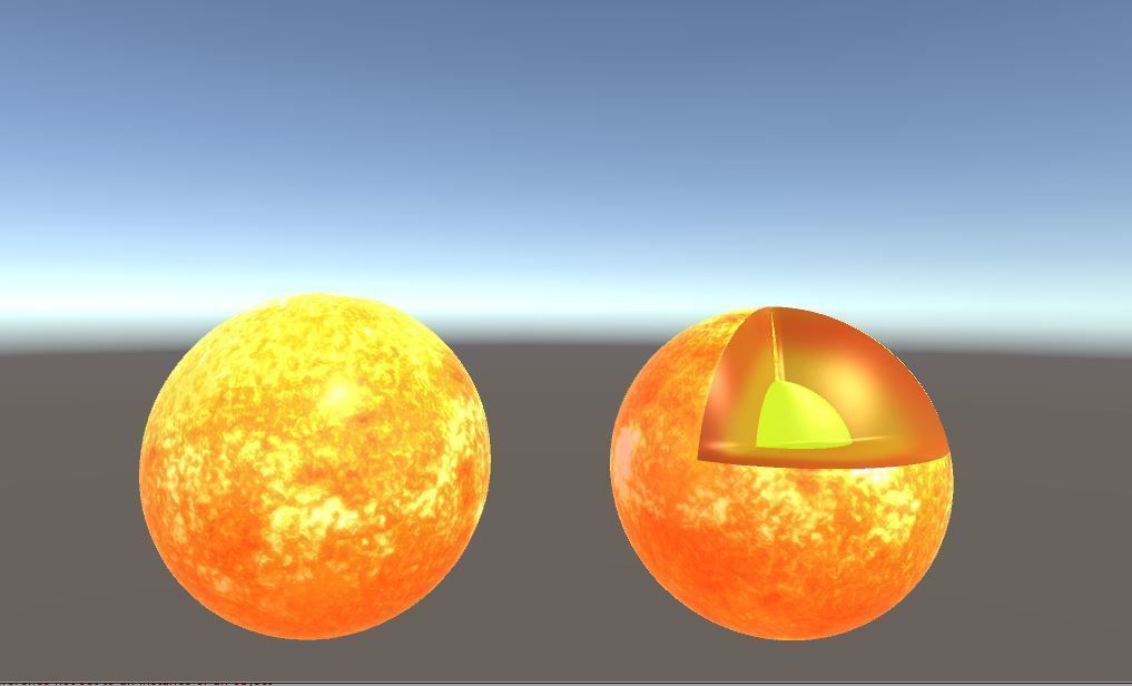 the sun