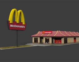 Free Mcdonalds 3D Models | CGTrader