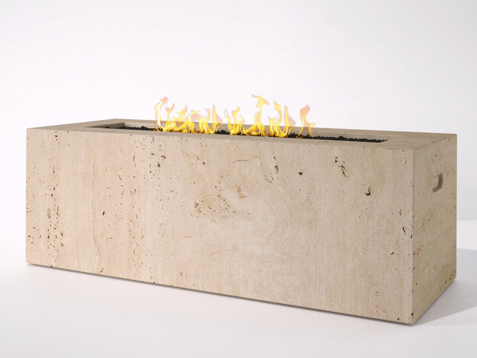 Topanga Natural Gas Fire Table 3D model CGTrader