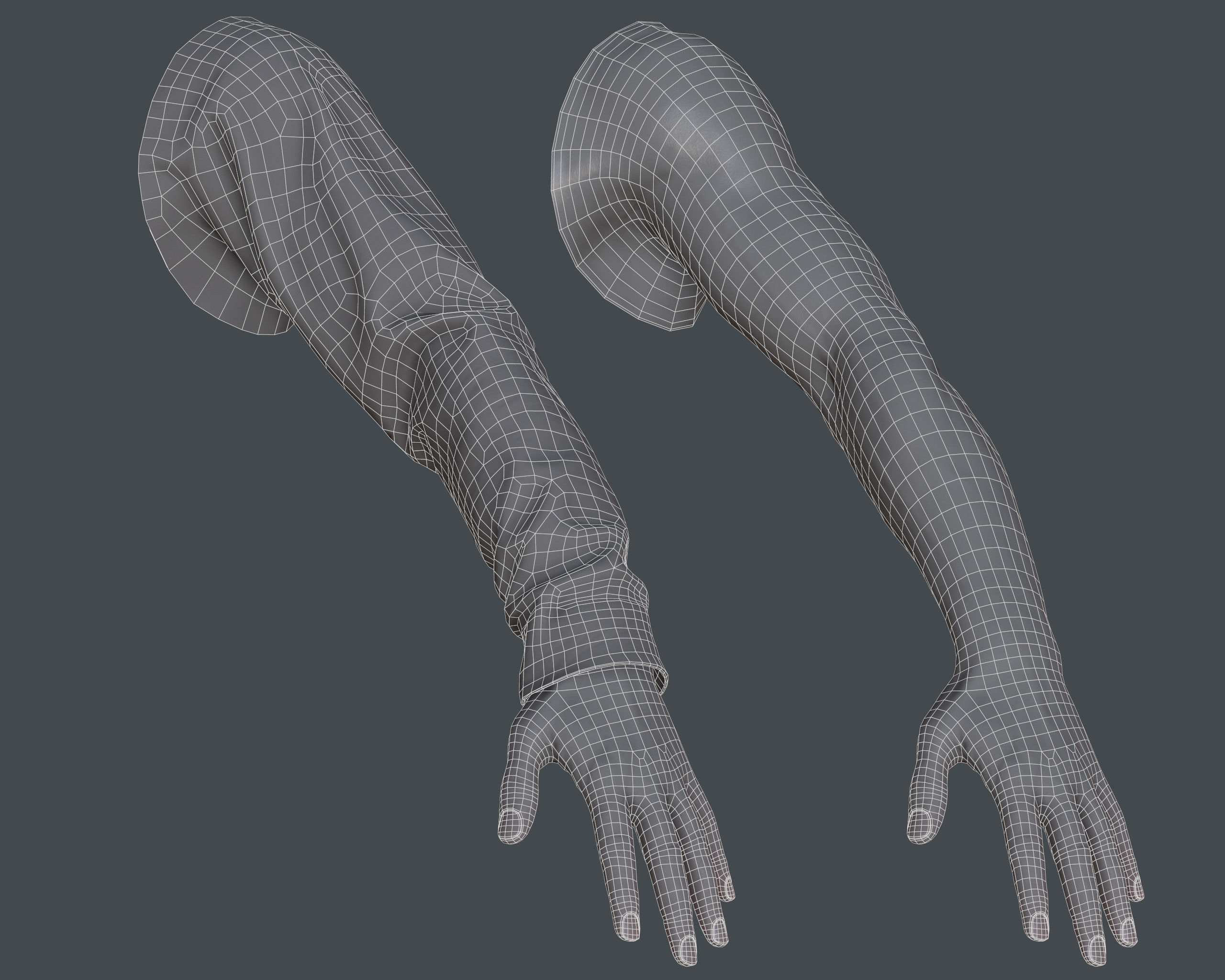Fps Arms Reference 3D model FPS Arm - Male VR / AR / low-poly | CGTrader