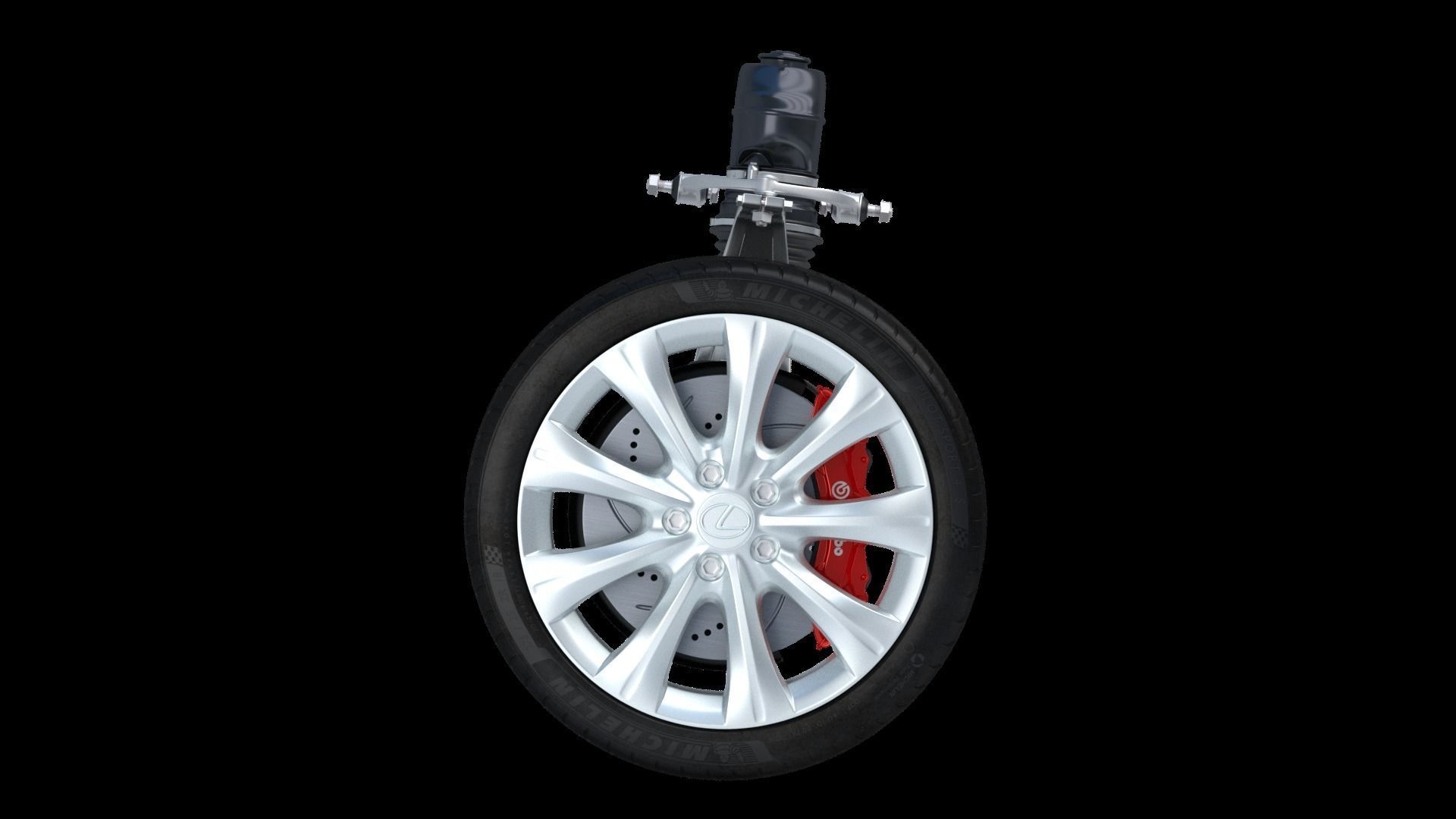 Car Wheel Lexus 3D model