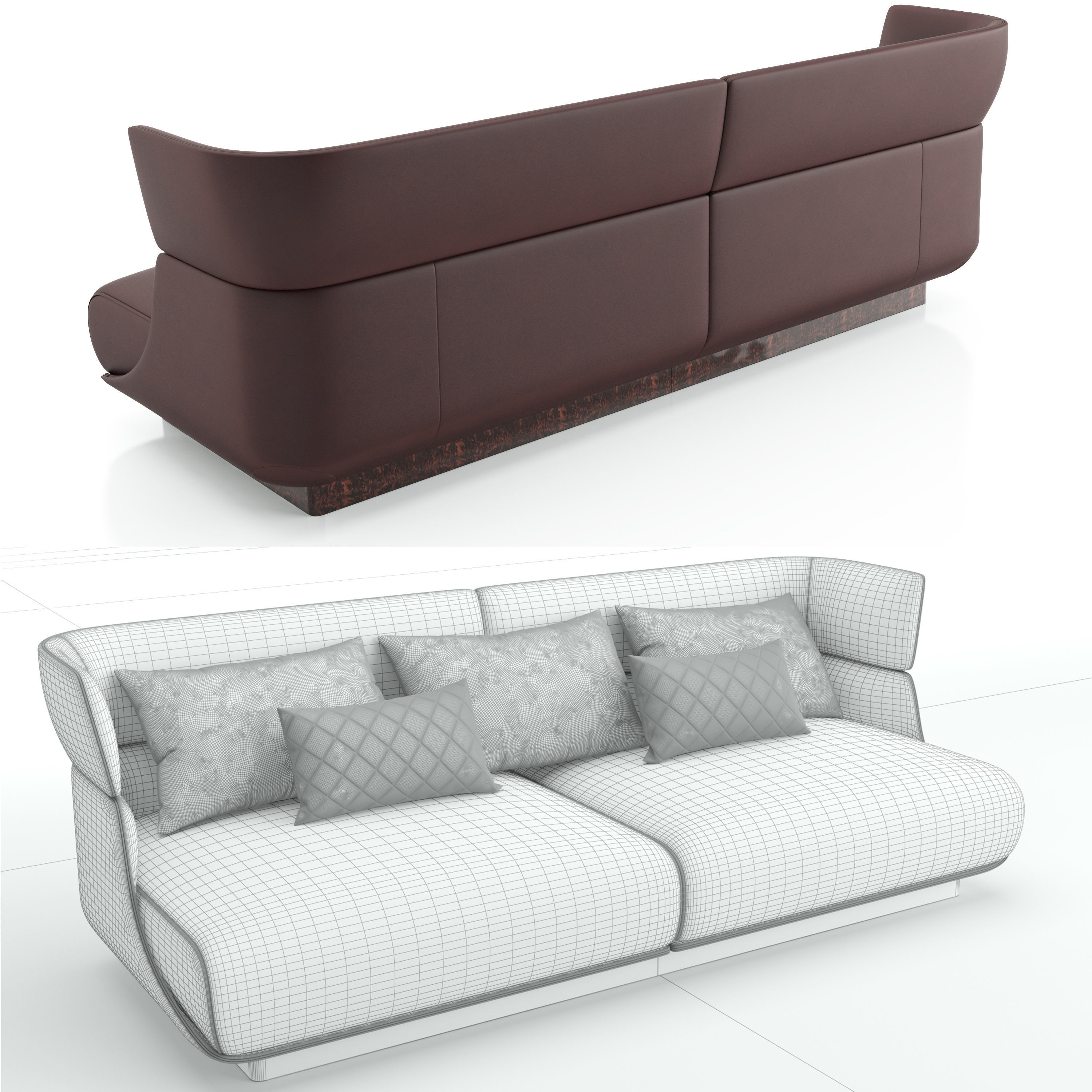 Model Bentley Home Lanchester Sofa Cgtrader Bentley Home Lanchester Sofa Model Max Obj Mtl 5
