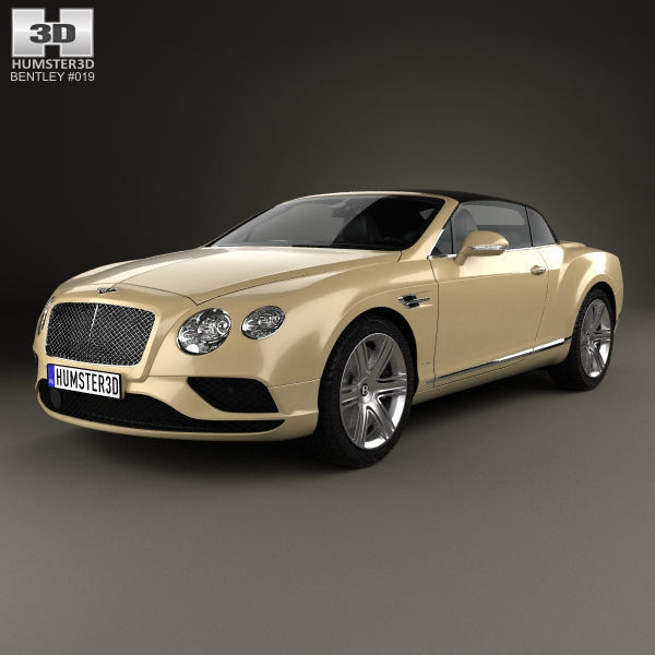  Bentley Continental GTC 2015 3D model