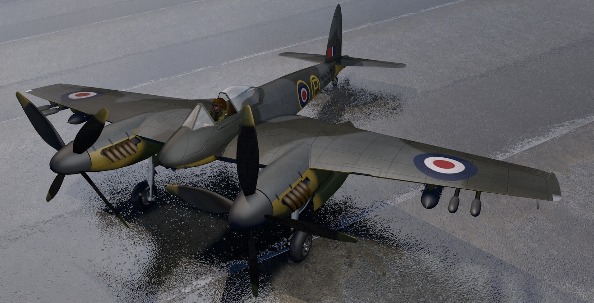 DeHavilland Hornet F Mk-1