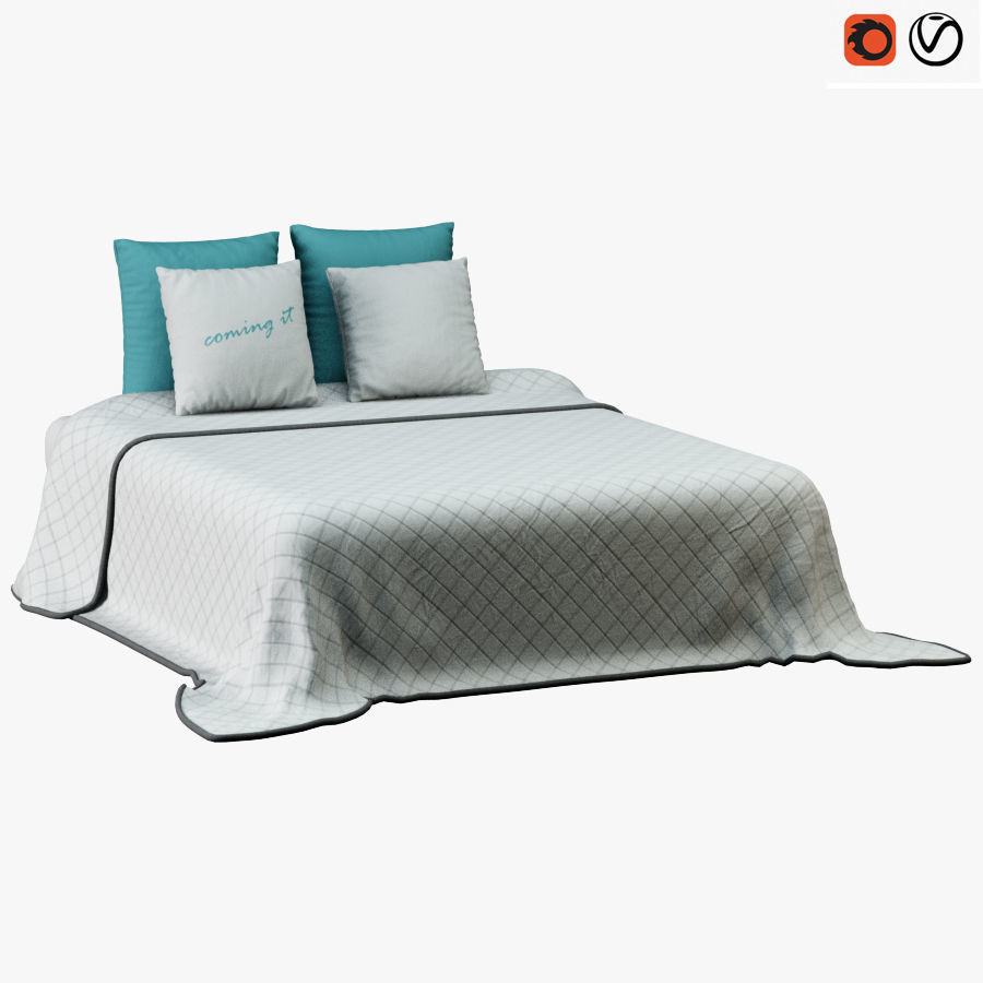 Bedclothes 1 3D model