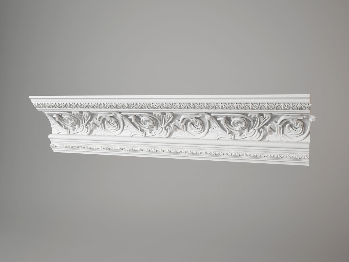 torus style carved cornice 459