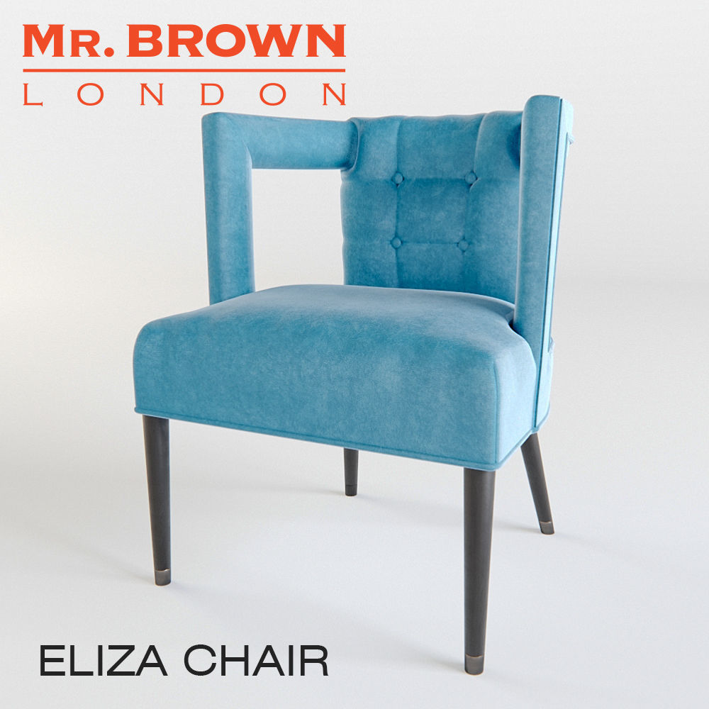 Mr Brown Eliza Chair 3d Model Cgtrader Mr Brown Eliza Chair 3d Model Max Obj