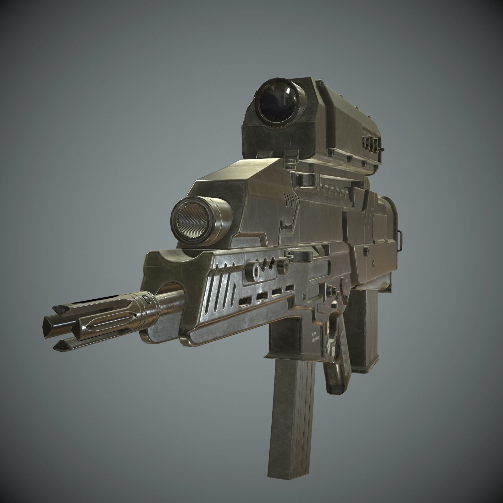 3D model XM29 OICW VR / AR / low-poly | CGTrader