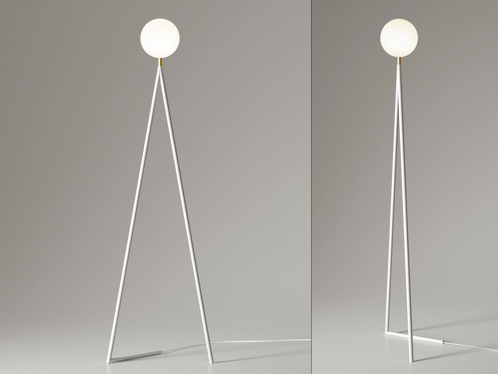 One Globe Cone Floor Lamp 3d Model Cgtrader One Globe Cone Floor Lamp 3d Model Max Obj Fbx Skp Mxs Mtl 2