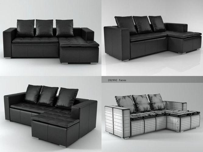 Model Mezzo Sofa Cgtrader