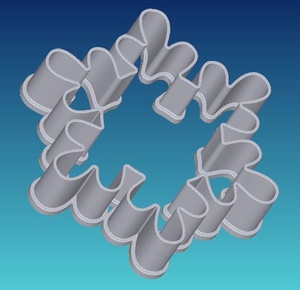 Snowflake cookie cutter 1 Frozen