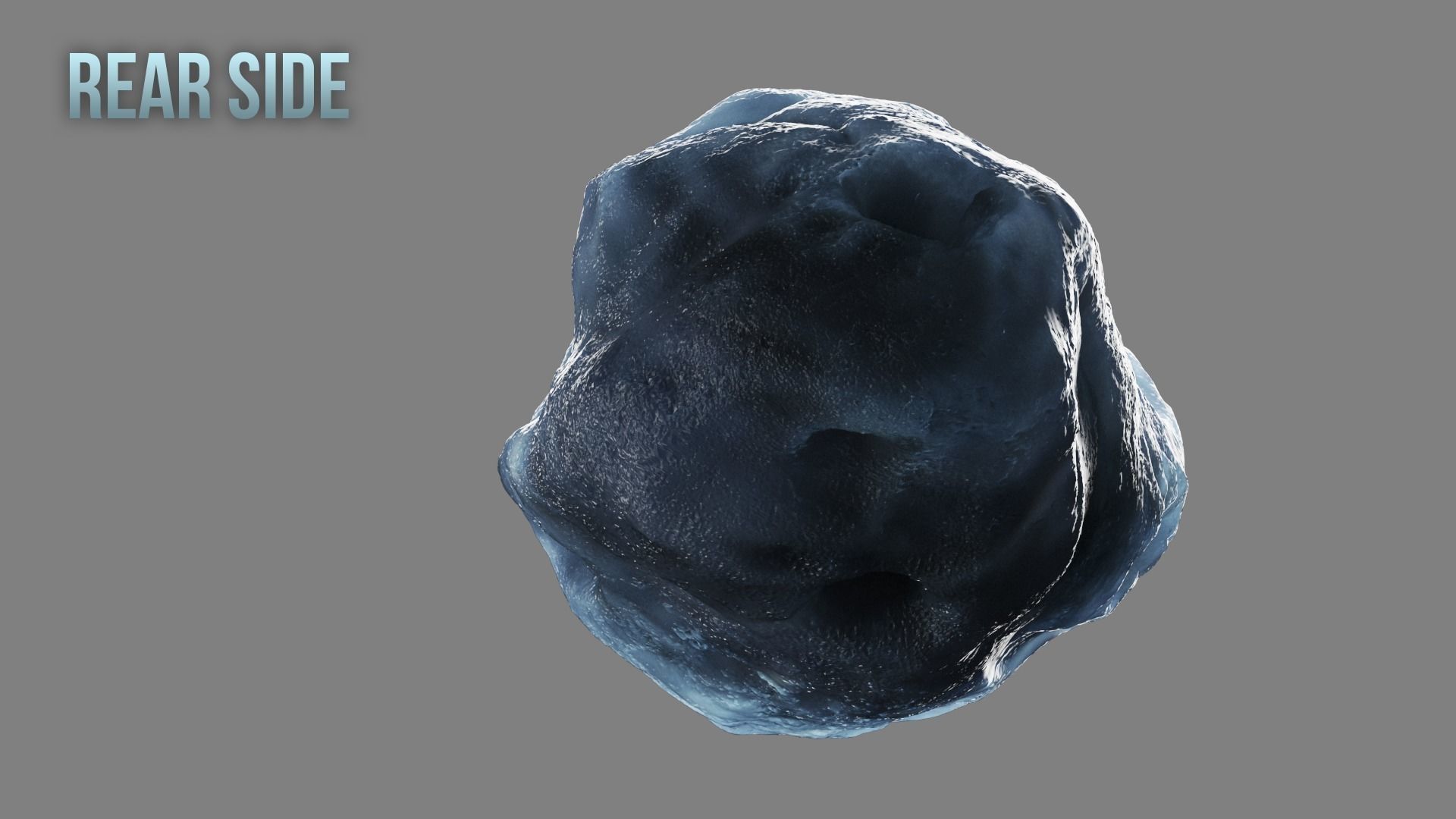 Ice Asteroid 3D model | CGTrader