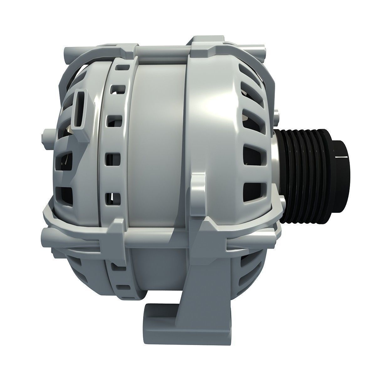 Detailed Alternator 2 3D model CGTrader