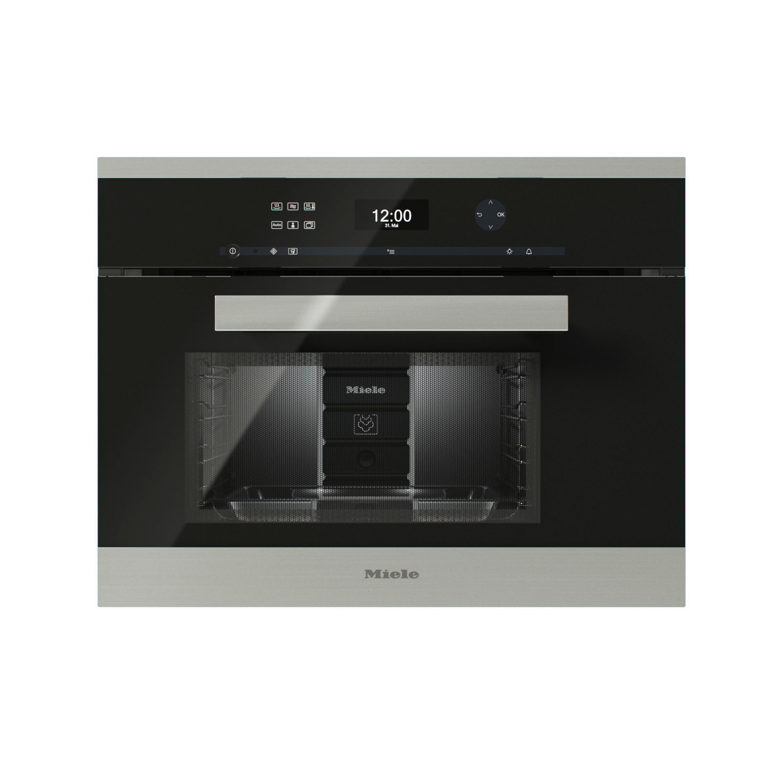 Steam oven with microwave Miele DGM 6401 3D model CGTrader