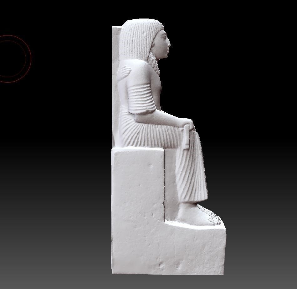 Pharaoh statue