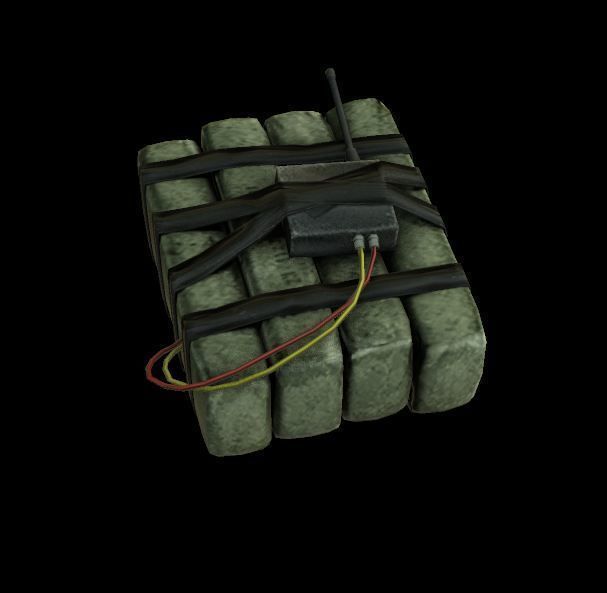 3D model C4 Bomb model VR / AR / low-poly | CGTrader