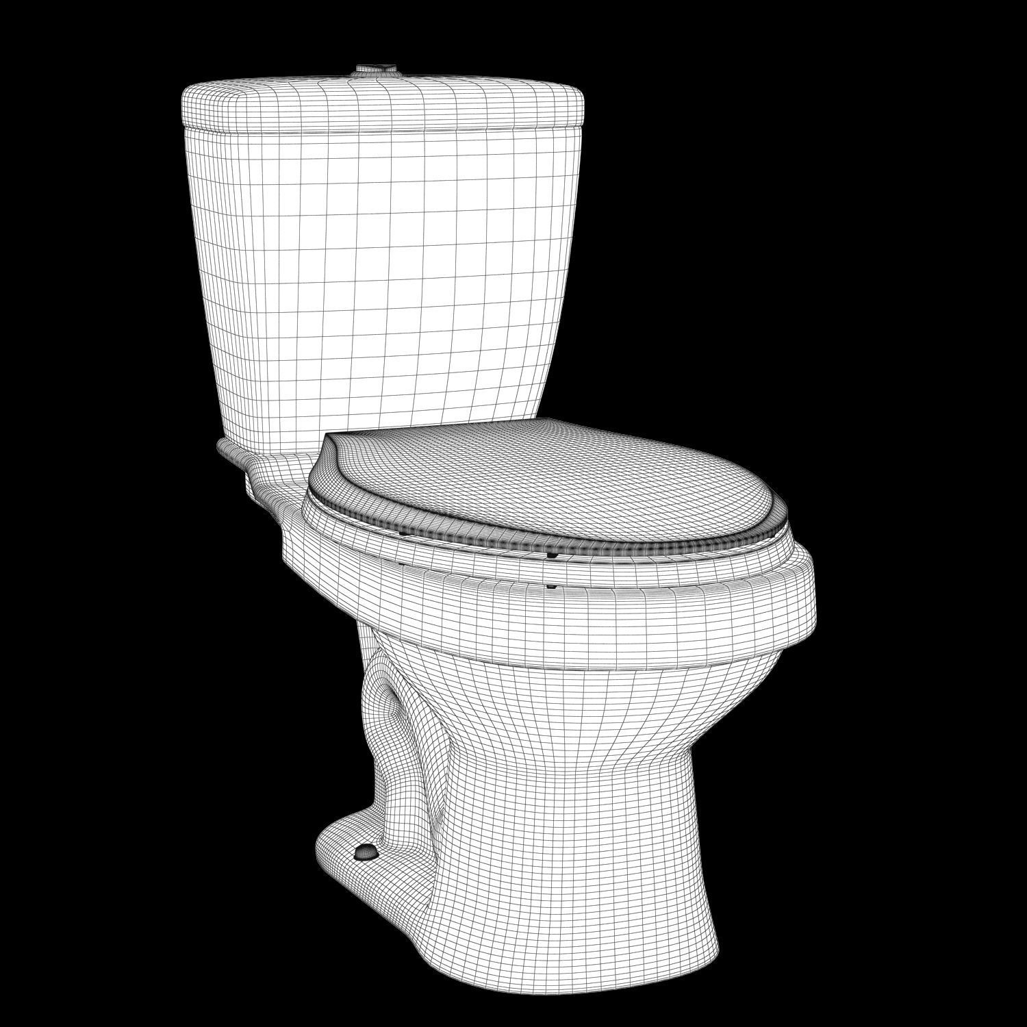 KOHLER STERLING Karsten Toilet 402028 3D model CGTrader
