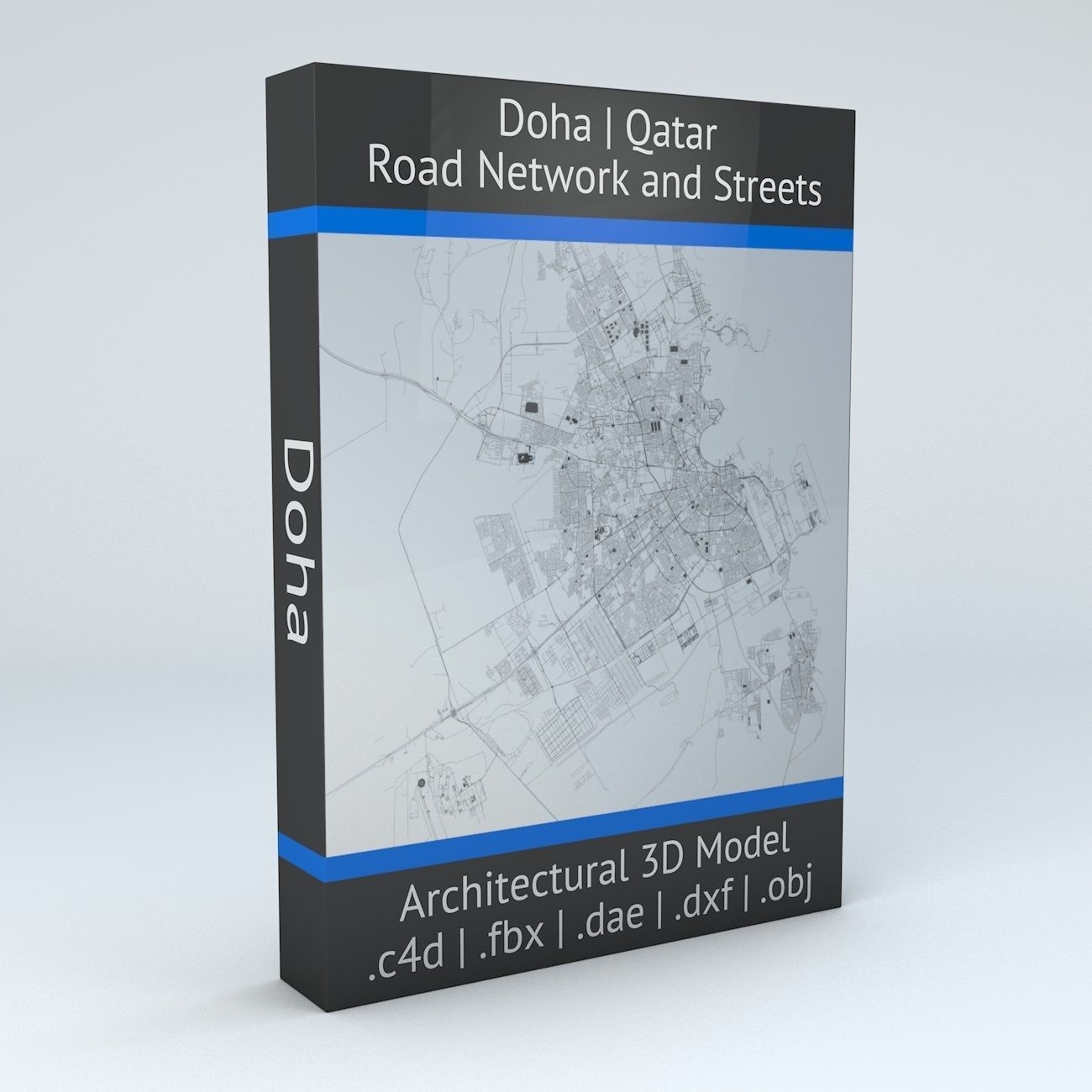 Doha Road Network and Streets
