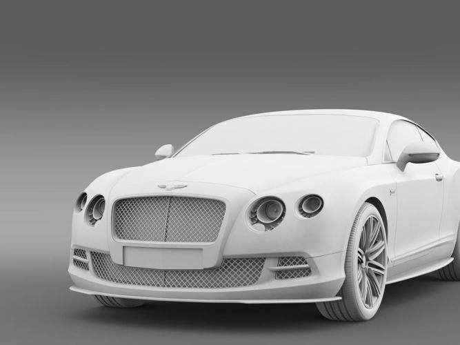 Bentley 3d model Bentley 3d model