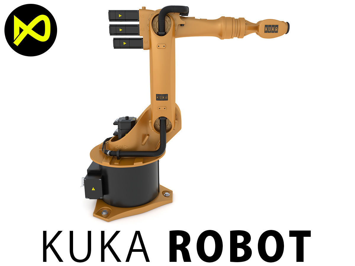 Kuka Robotics KR 16-3 Arm 3D model