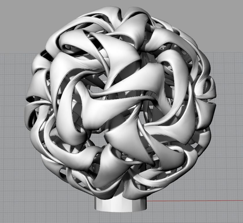 Twisted Lampshade