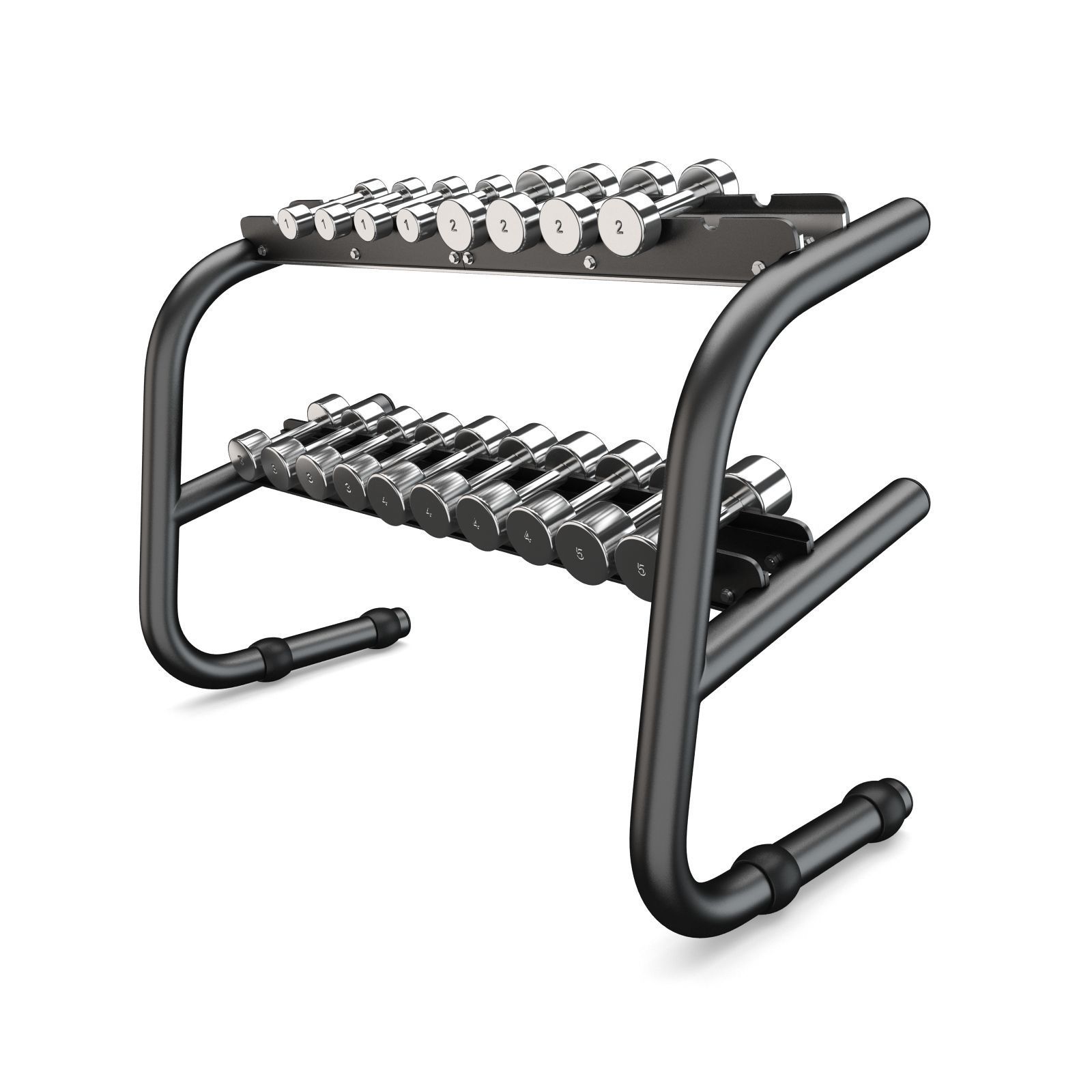 Technogym - Free Weight - Chromed Dumbells