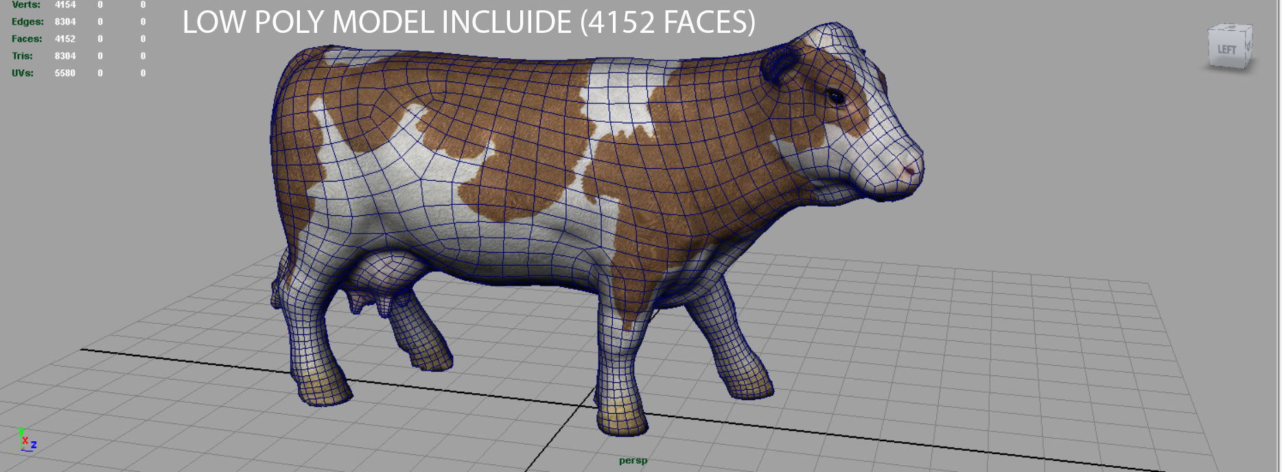 3D model Farm Animals Collection Pack VR / AR / lowpoly CGTrader