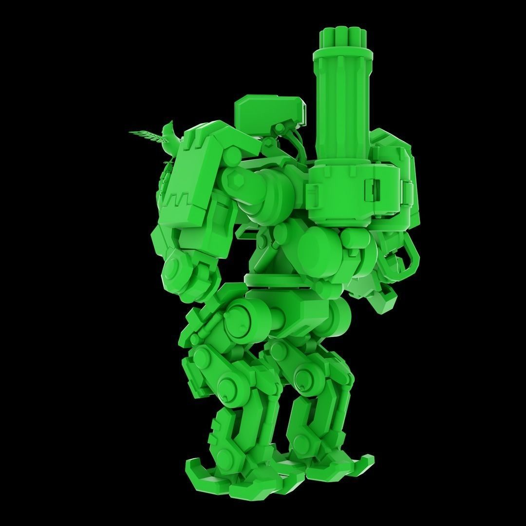 Bastion - Overwatch 3D model 3D printable | CGTrader