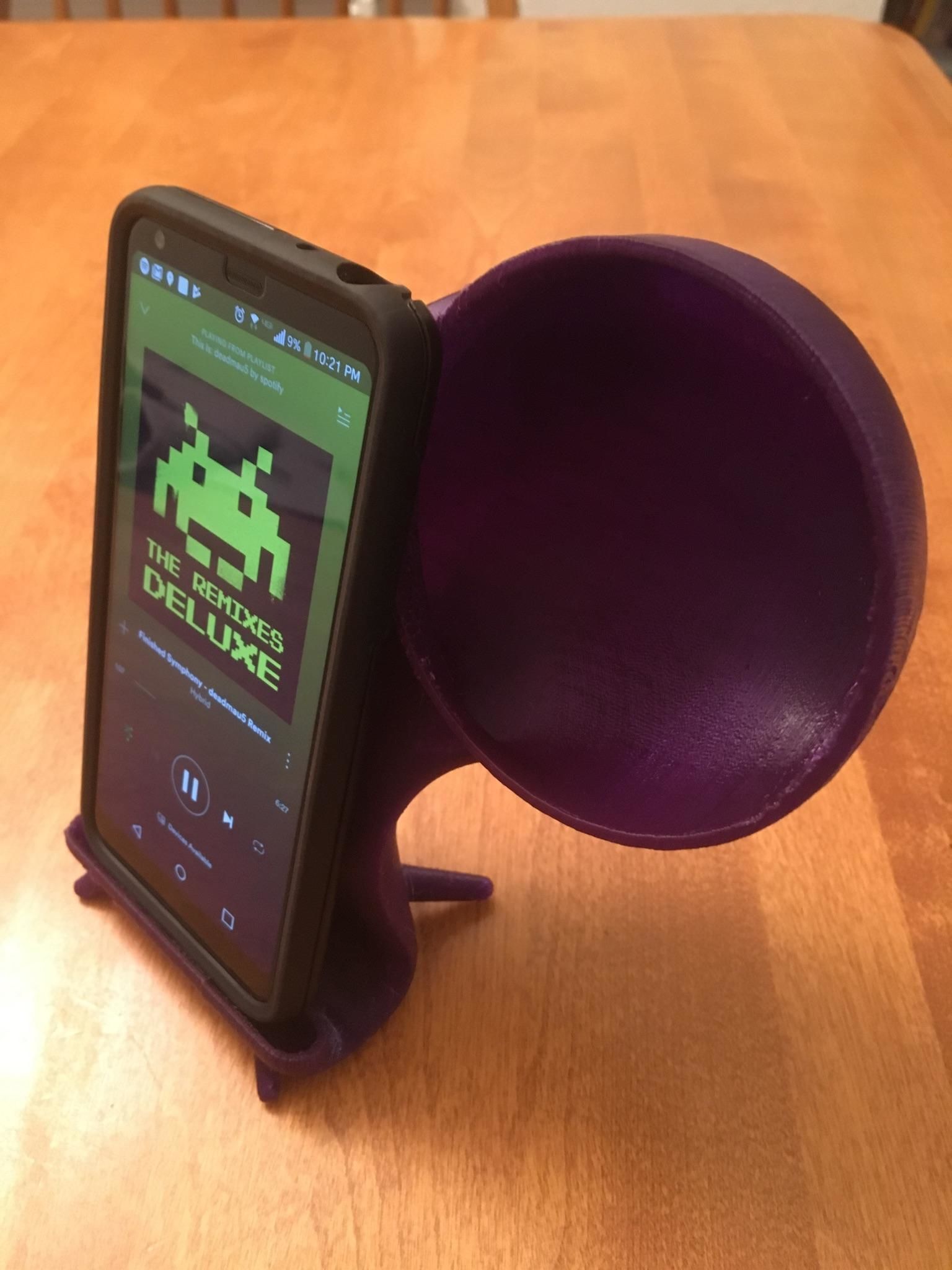 Phone Speaker Amplifier 3D model 3D printable | CGTrader