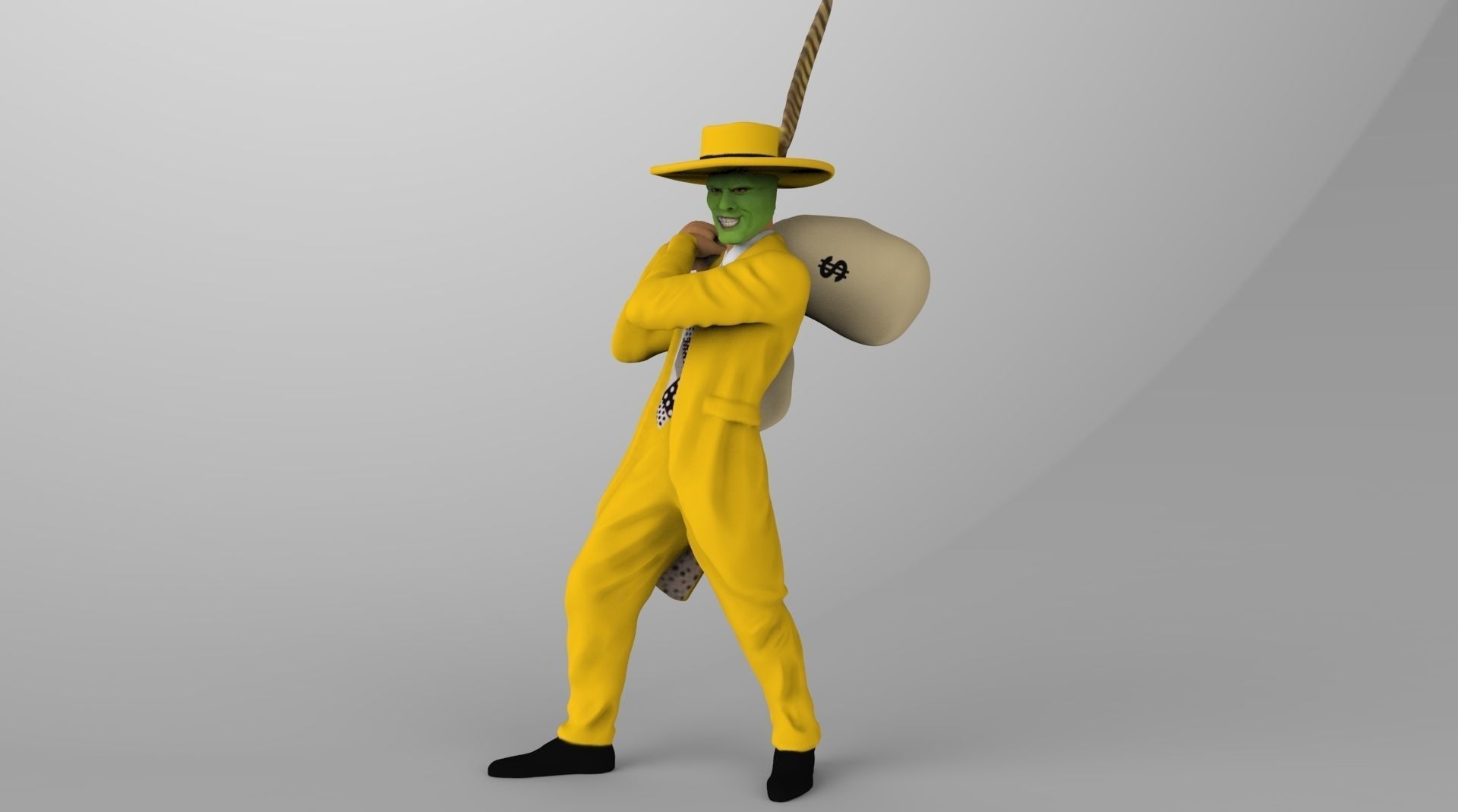 The Mask 3D printable Jim Carrey