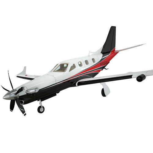 Tbm 900 Socata High Detailed Airplane Model 3d Model Animated Cgtrader