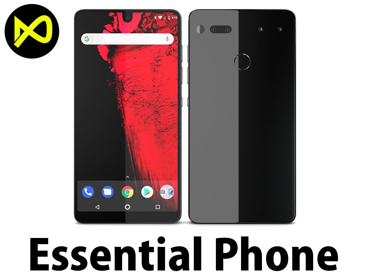 Essential Phone Titanium 3D | CGTrader