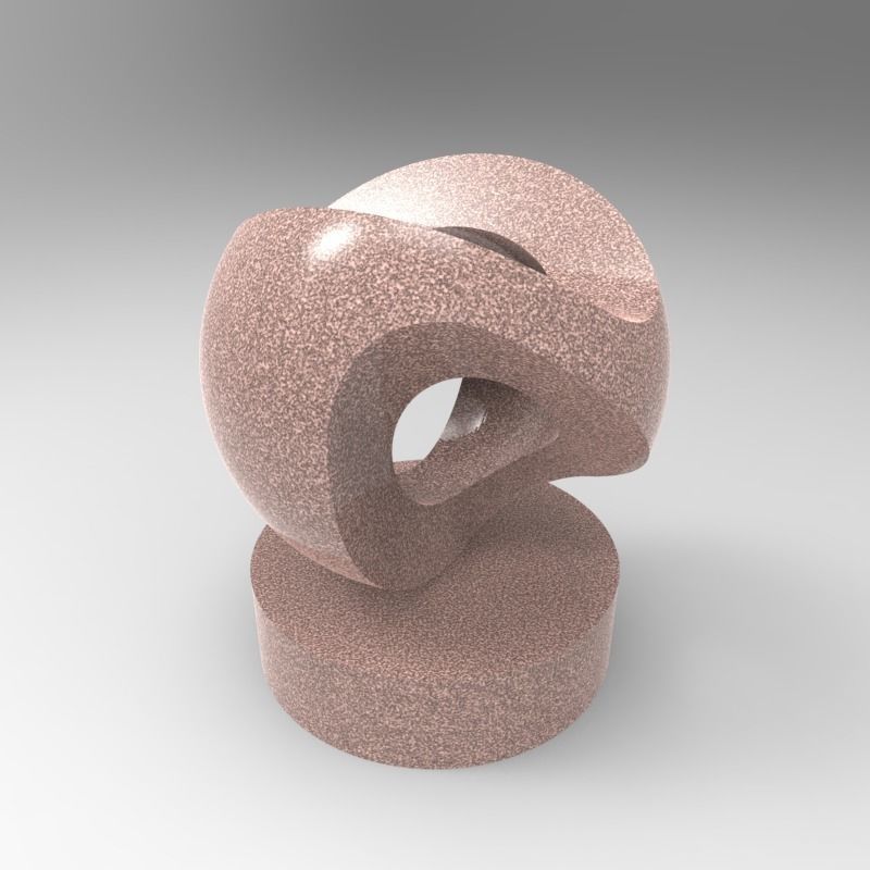 3D sculpture marble 3D model 3D printable | CGTrader