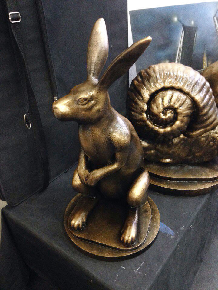 Sculpture Hare Arseny Saint-Petersburg