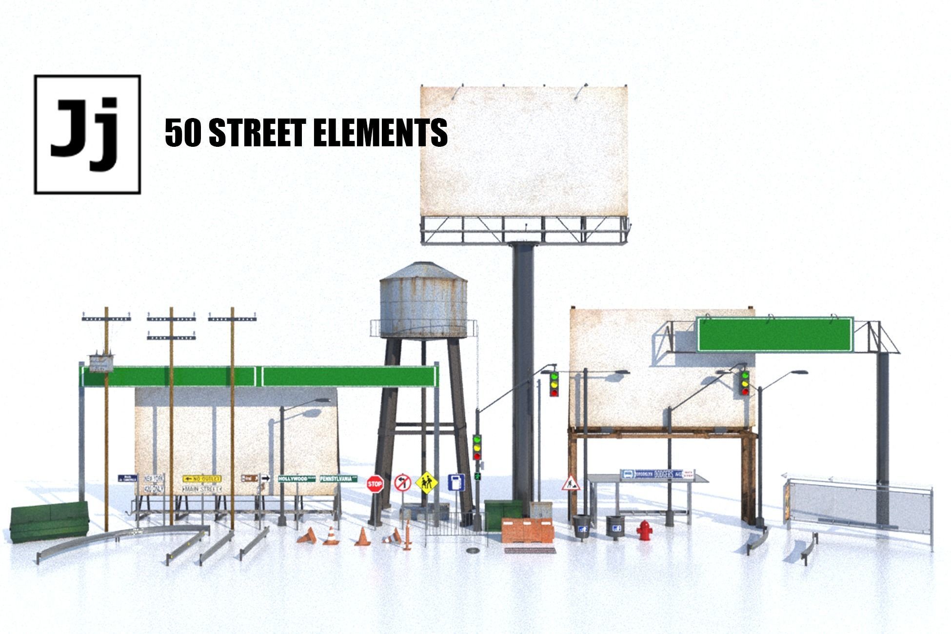 Street Elements Package JJ