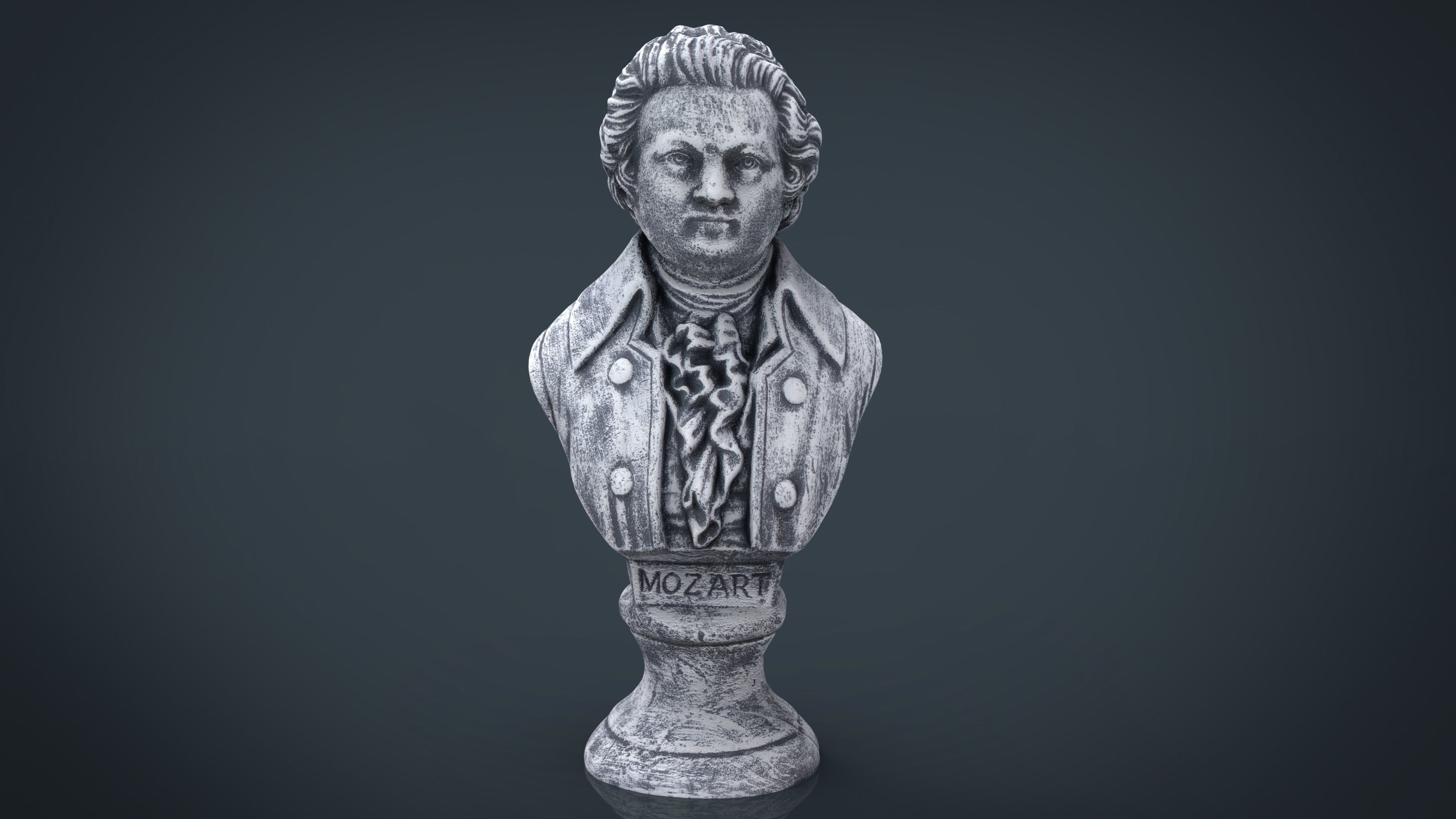Mozart Bust