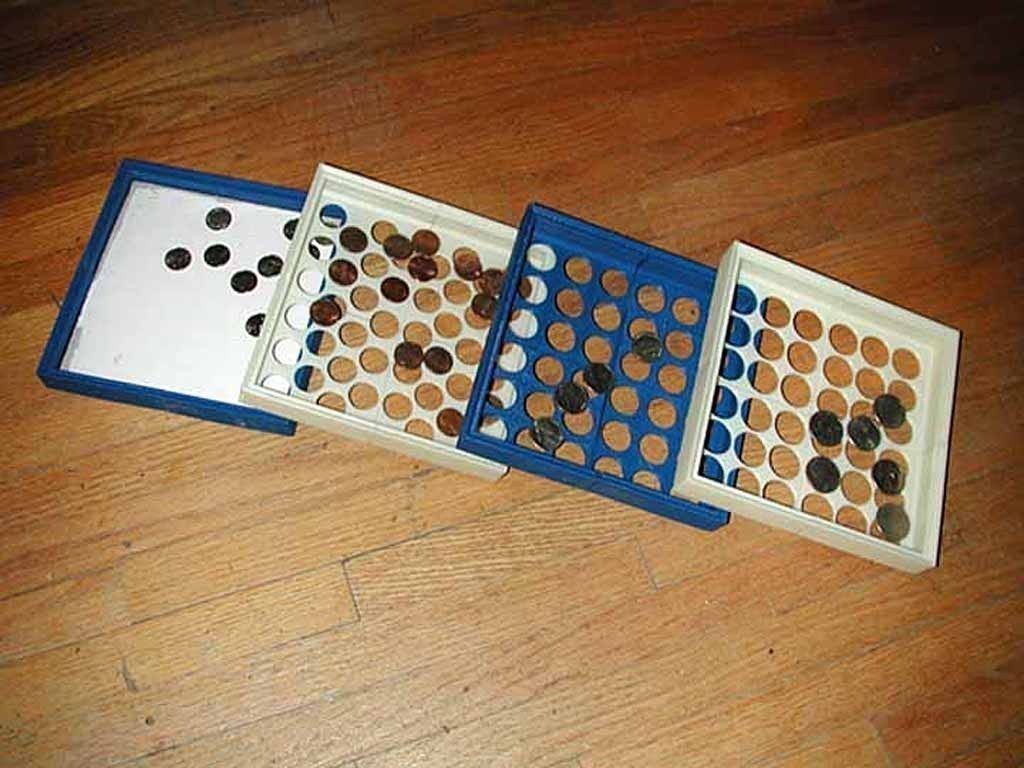 Coin Sorter and Counting Wrapping Tubes free 3D model 3D printable