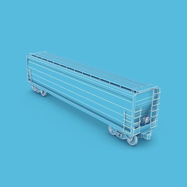 3D model Hopper Car VR / AR / lowpoly CGTrader