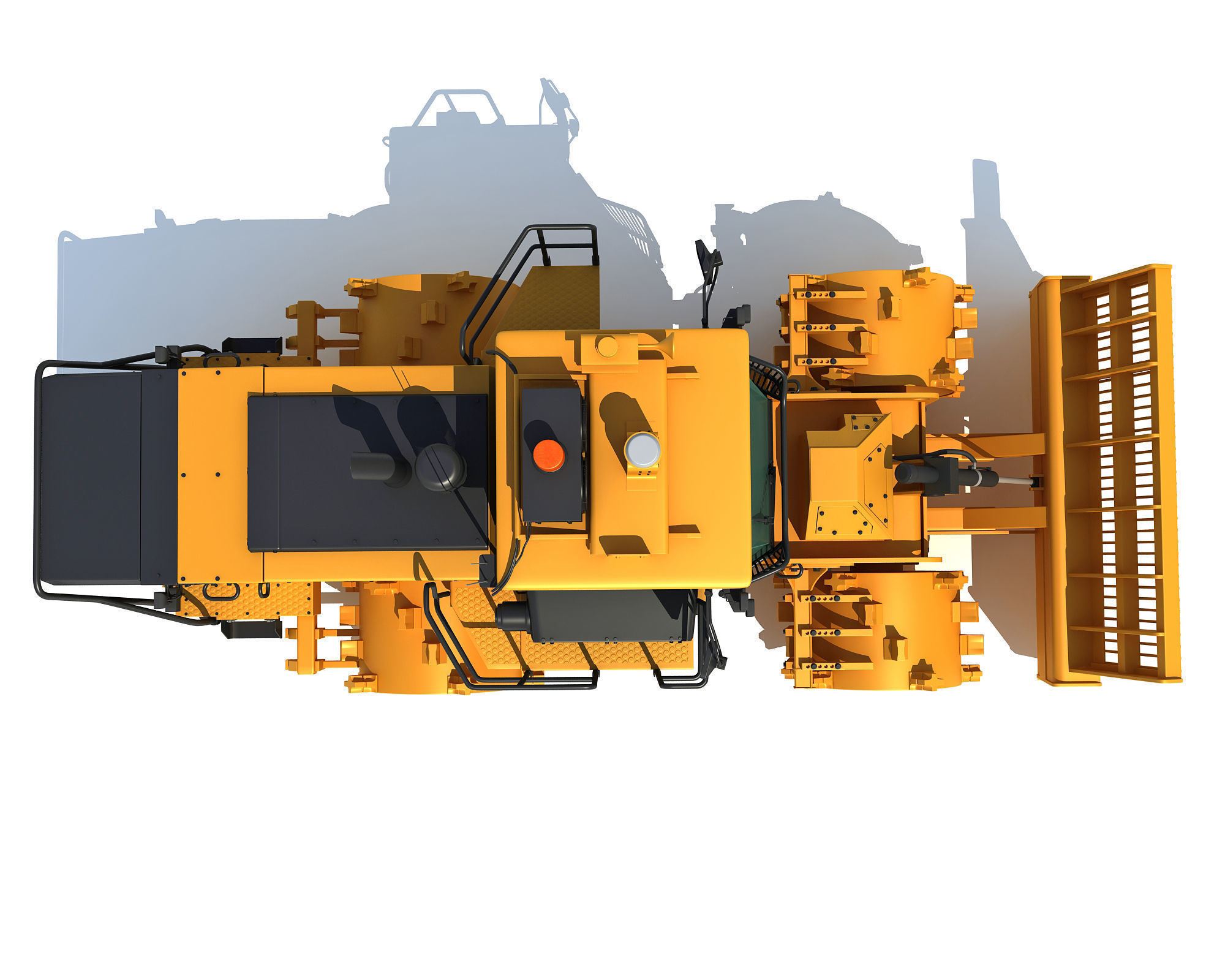 Trash Compactor 3D model | CGTrader