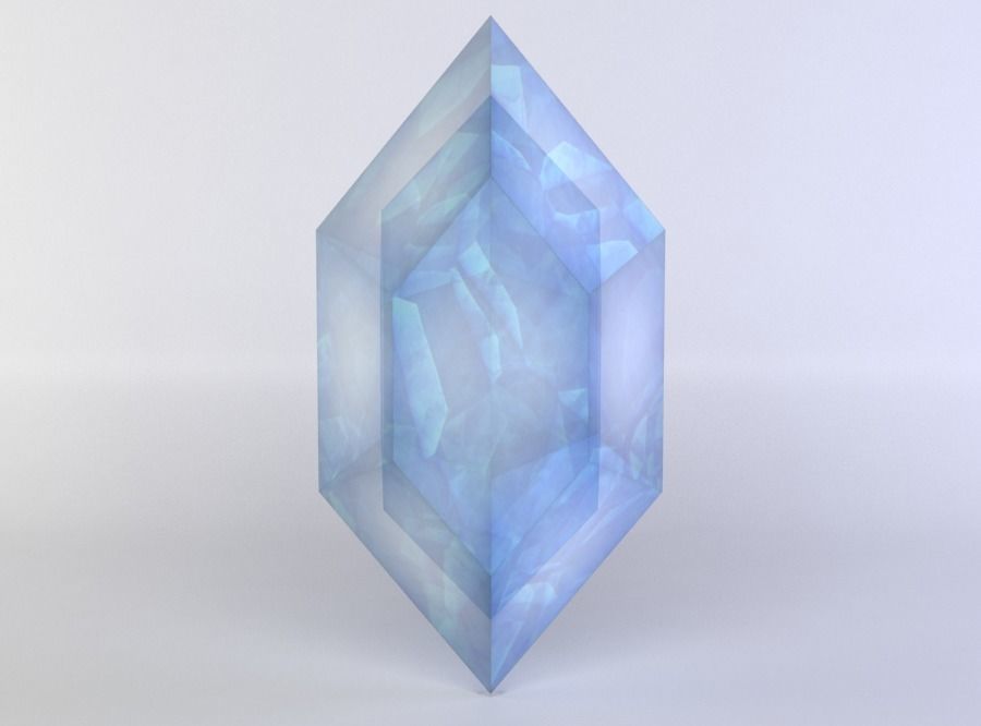 Blue crystal