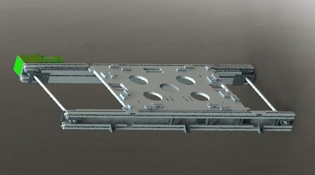 Conveyor belt of the chain