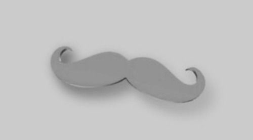 Flat Mustache Cutout 3D Model 3D printable STL - CGTrader.com