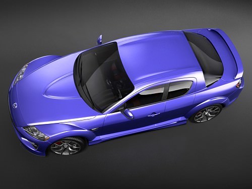 Mazda rx8 3d model