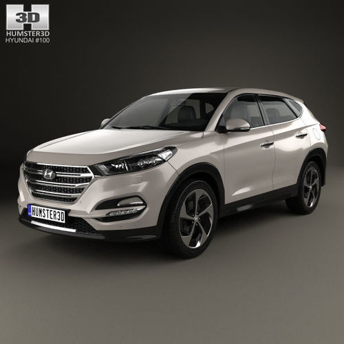 Model Hyundai Tucson 2016 Cgtrader