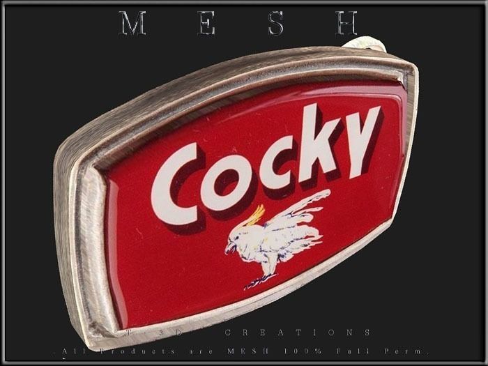 Fibbia Per Cintura Urban Backwoods Cocky In Metallo – 87 X 58 Mm, Adatta Per Cinture Fino A 4 Cm, Stile Robusto E Originale