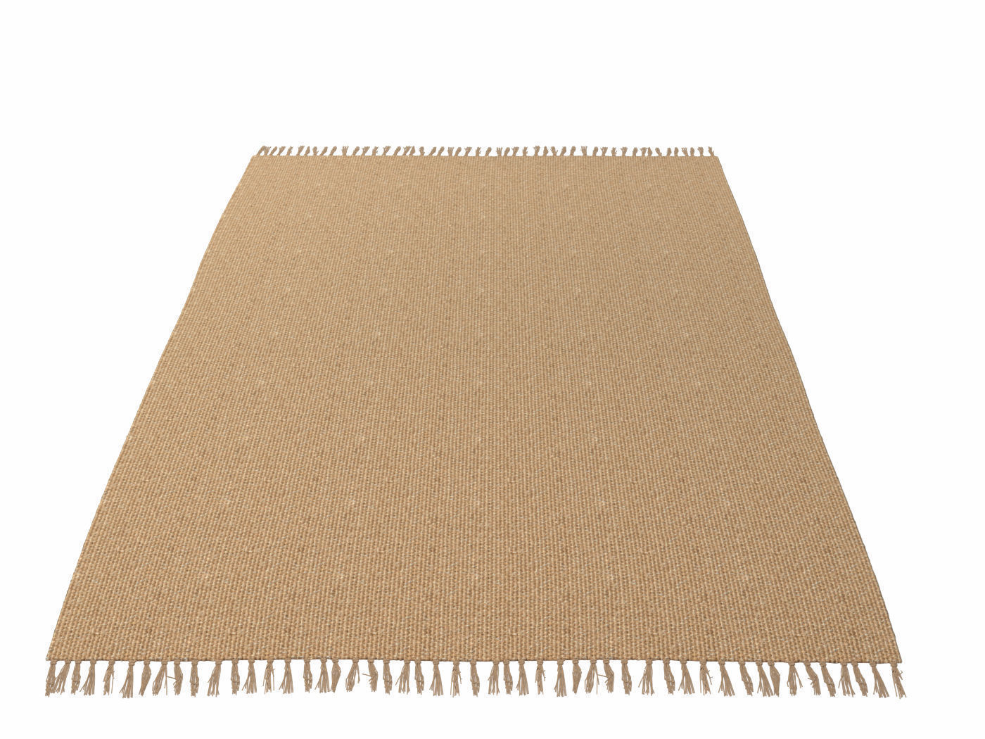 Carpet Natural Jute ZARA HOME 3D model CGTrader