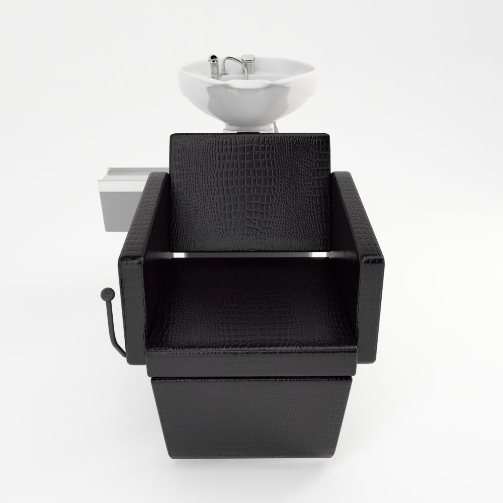 Hair salon sink 3D model CGTrader