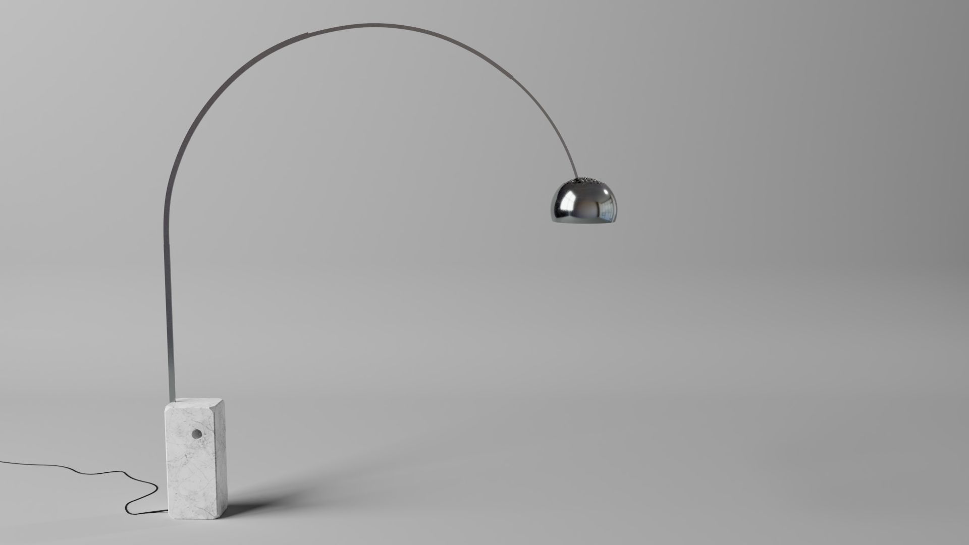 Flos Arco Lamp 3d Model Cgtrader Flos Arco Lamp 3d Model Obj Fbx Blend 2